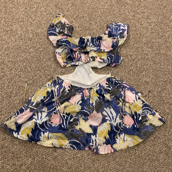 Milly Cabana Delilah Cut-Out Dress - Picture 7 of 8